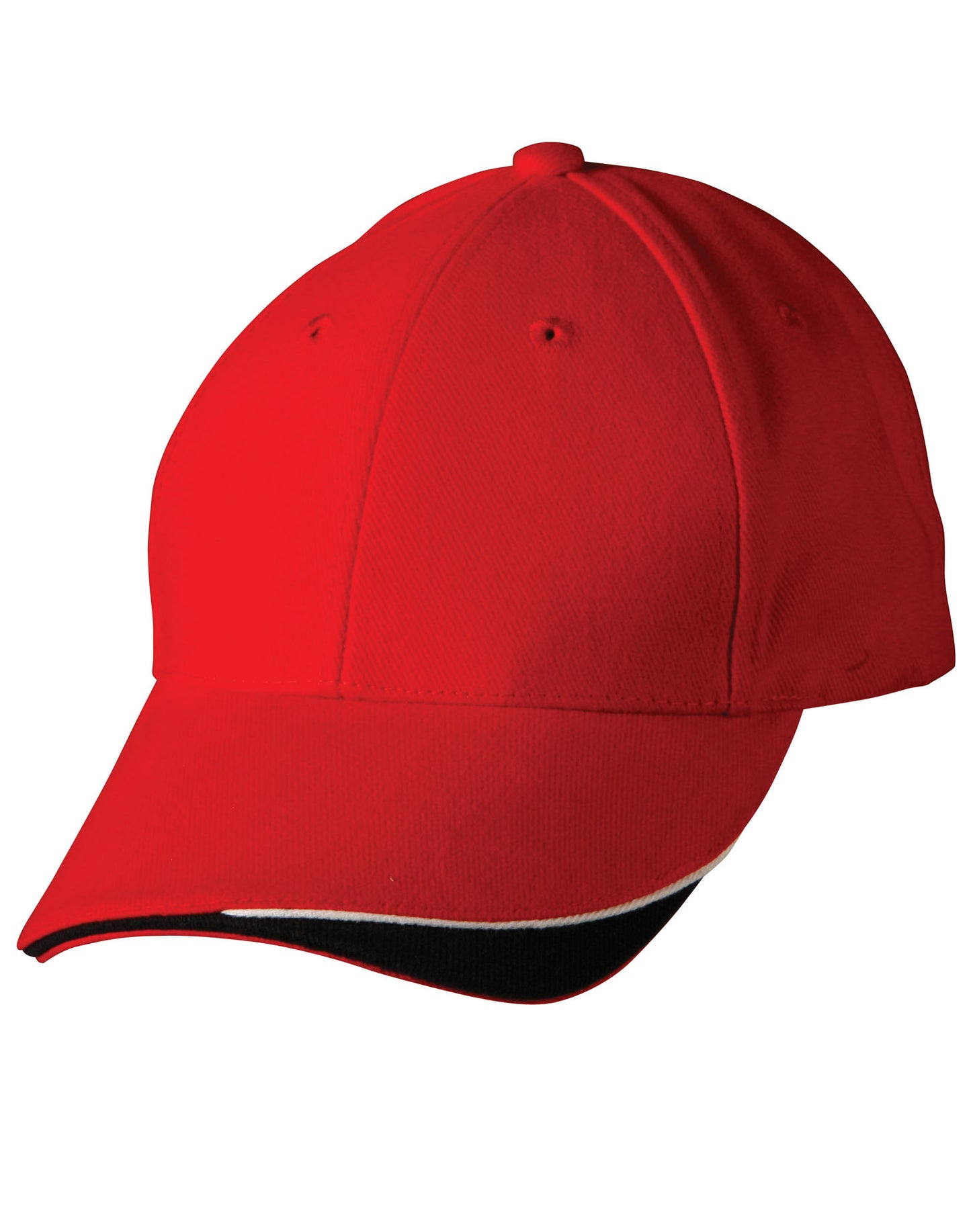 The edge, two tone heavy brushed  sandwich peak