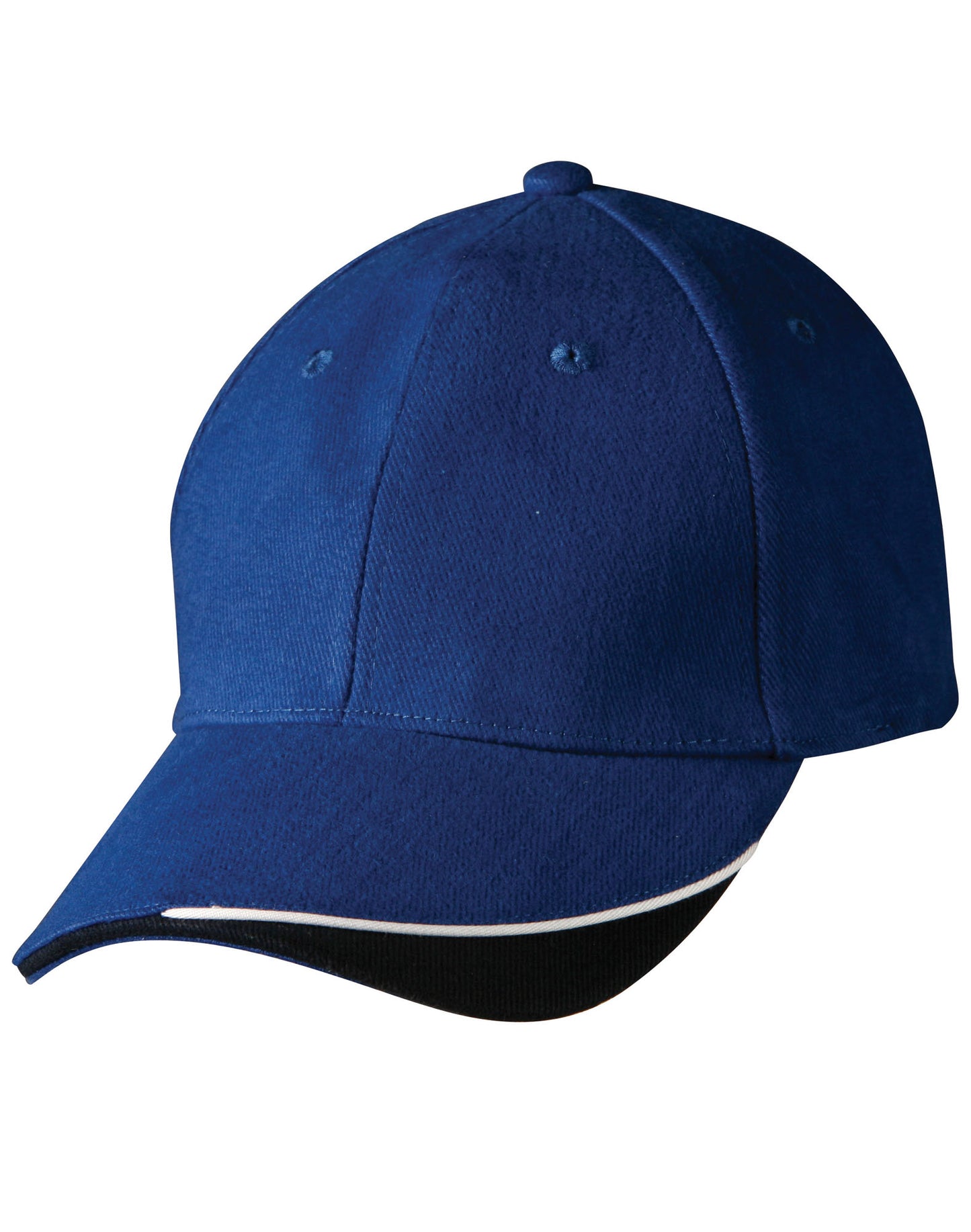 The edge, two tone heavy brushed  sandwich peak