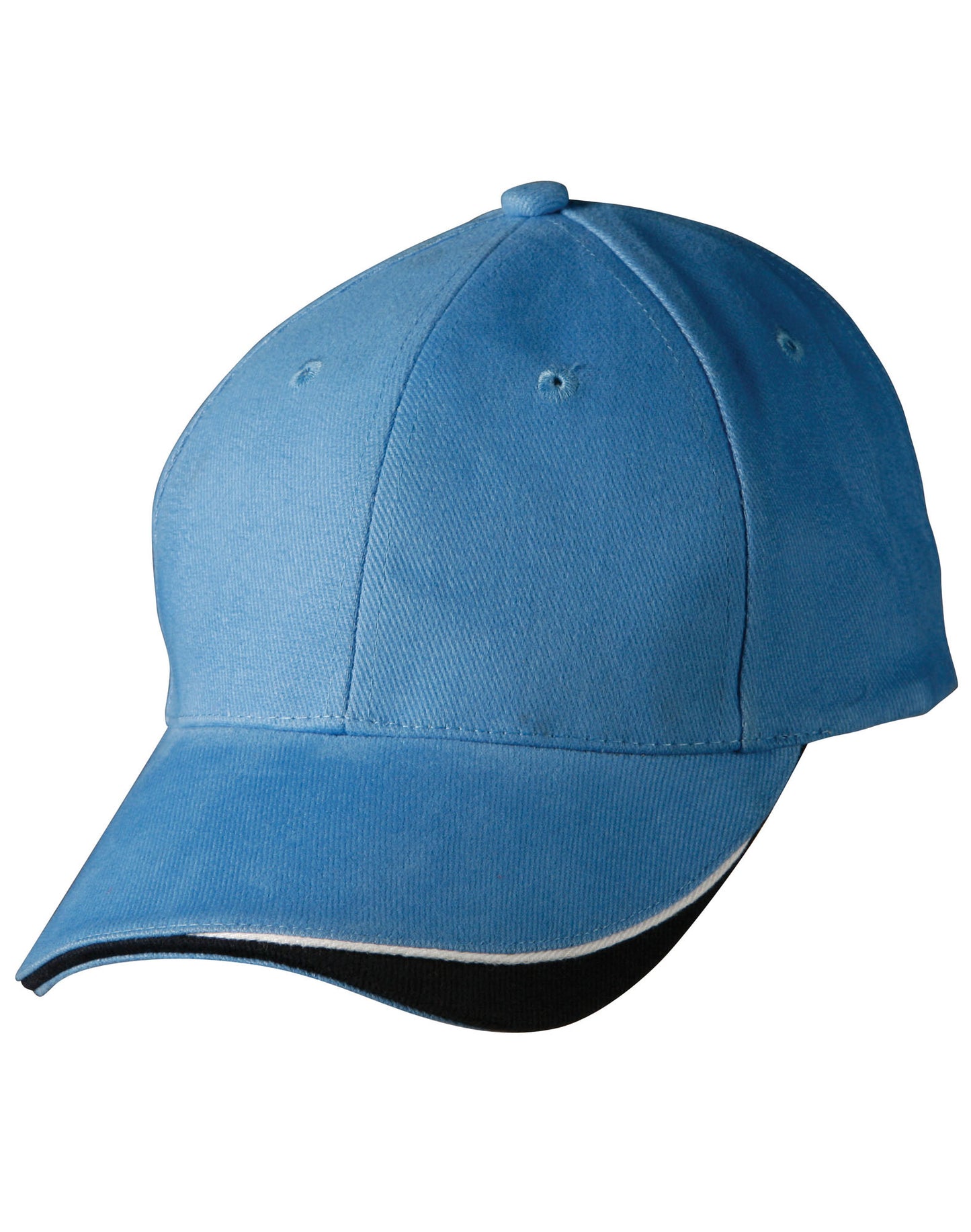 The edge, two tone heavy brushed  sandwich peak