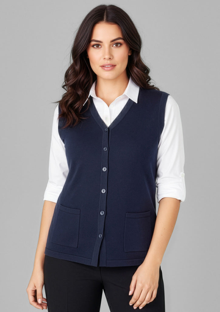 Button Knit Vest