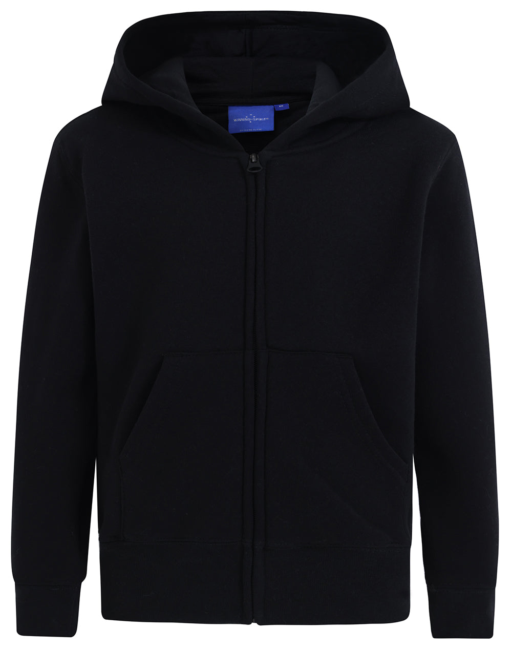 Kid's full-zip fleecy hoodie