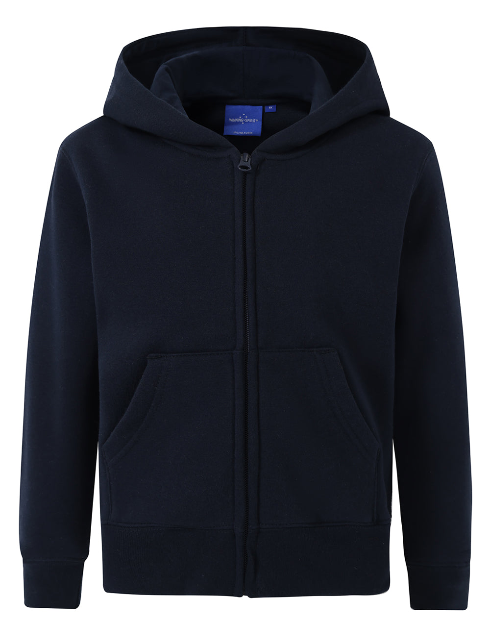 Kid's full-zip fleecy hoodie