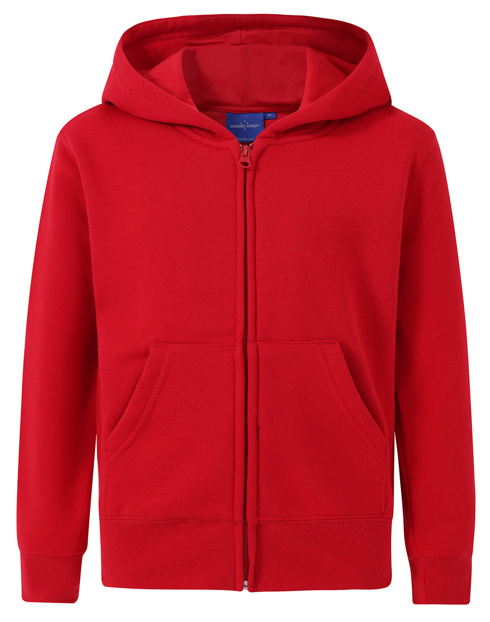 Kid's full-zip fleecy hoodie