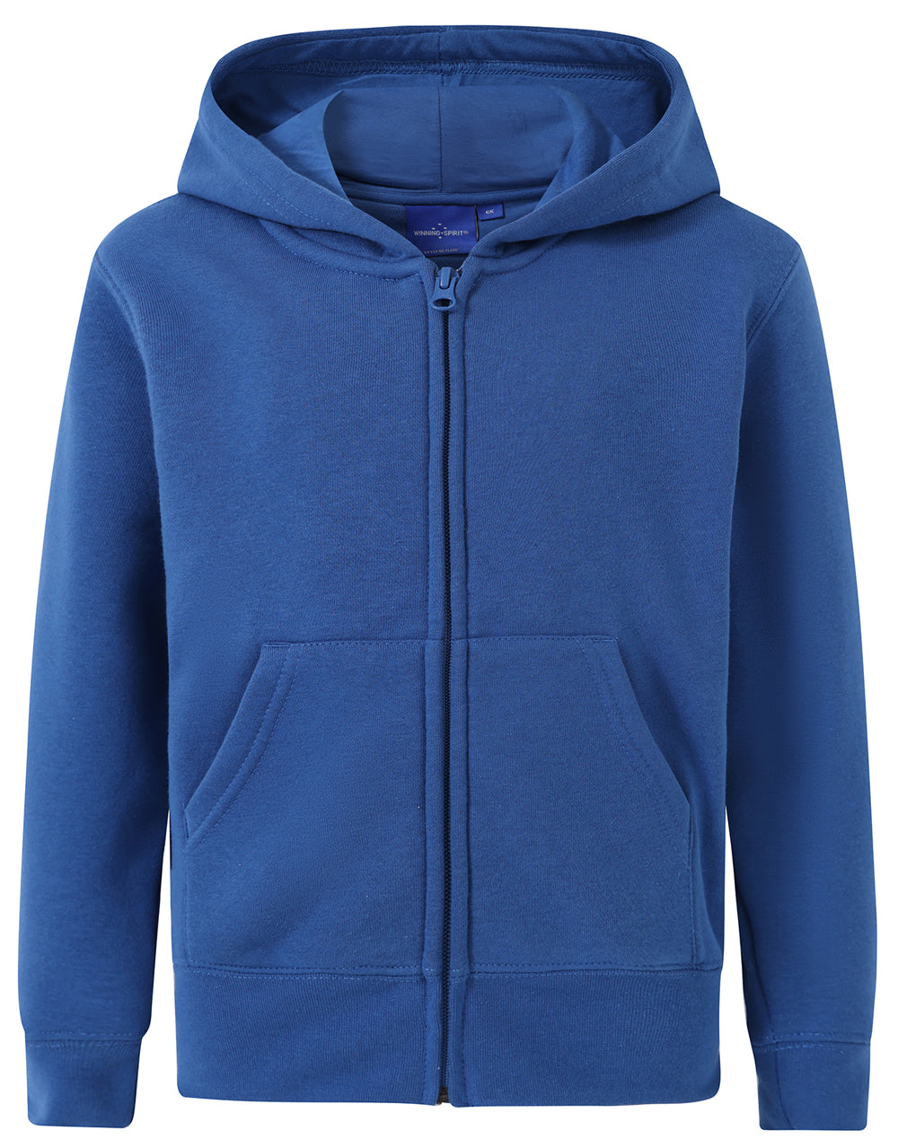 Kid's full-zip fleecy hoodie