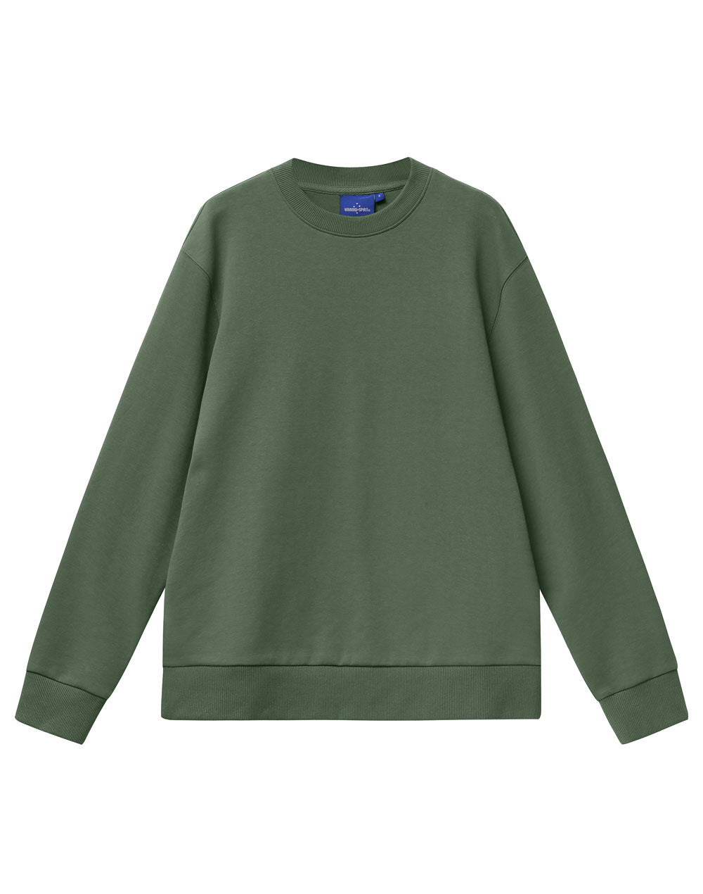 Unisex Airlayered CVC Crew Neck Sweater