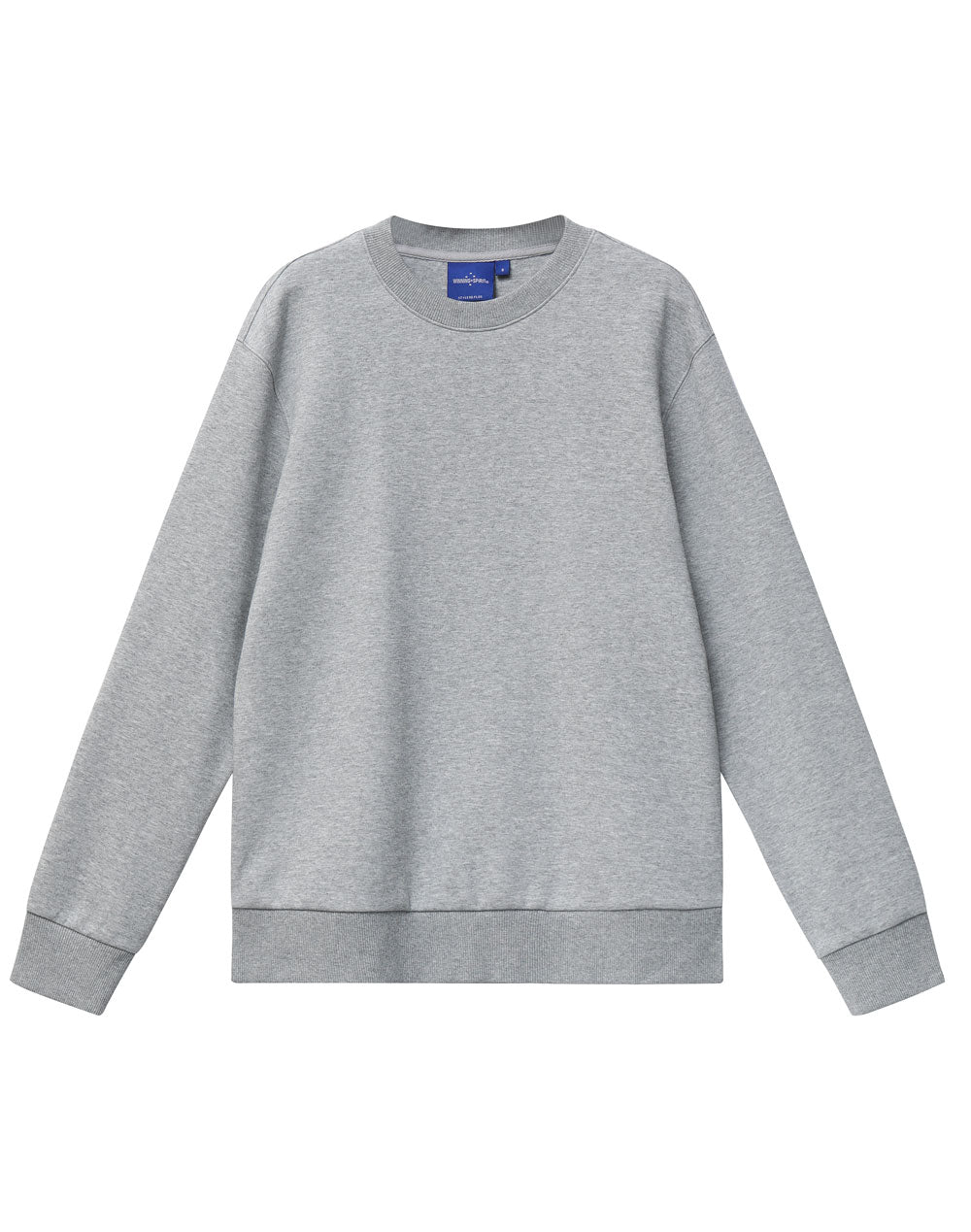 Unisex Airlayered CVC Crew Neck Sweater