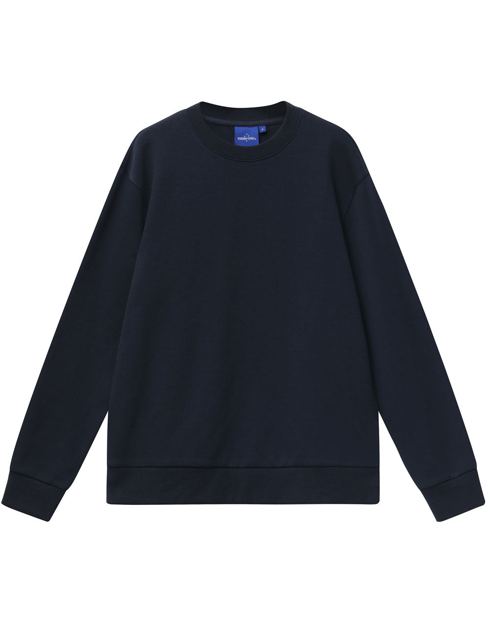 Unisex Airlayered CVC Crew Neck Sweater