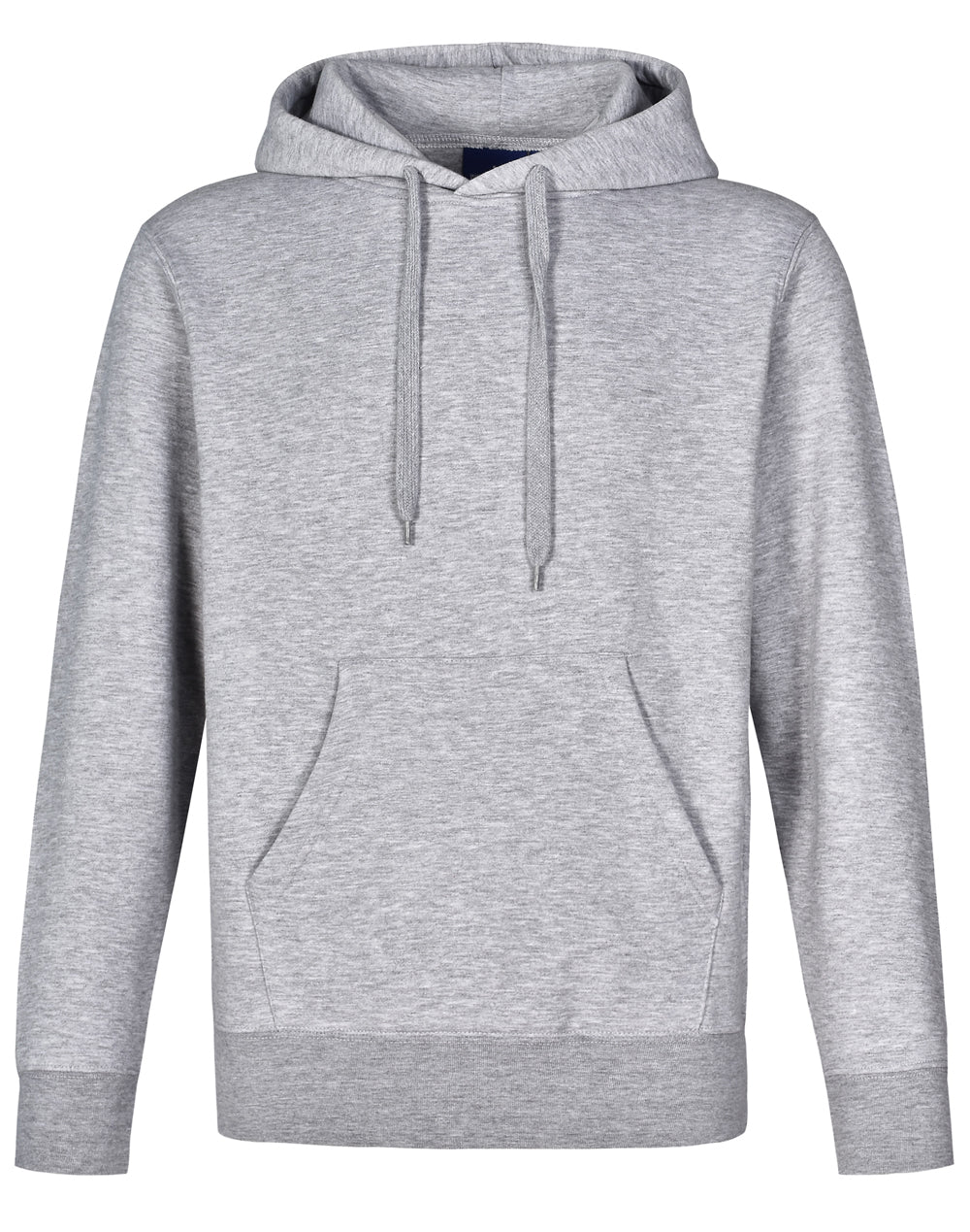 Adult's Close Front  Contrast Fleecy Hoodie