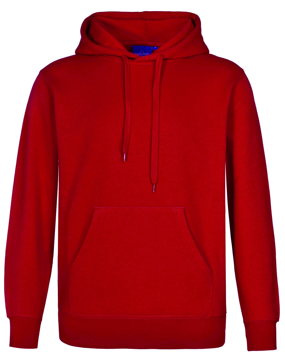 Adult's Close Front  Contrast Fleecy Hoodie