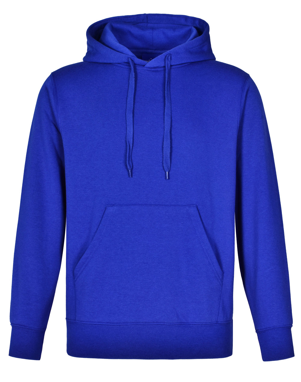 Adult's Close Front  Contrast Fleecy Hoodie