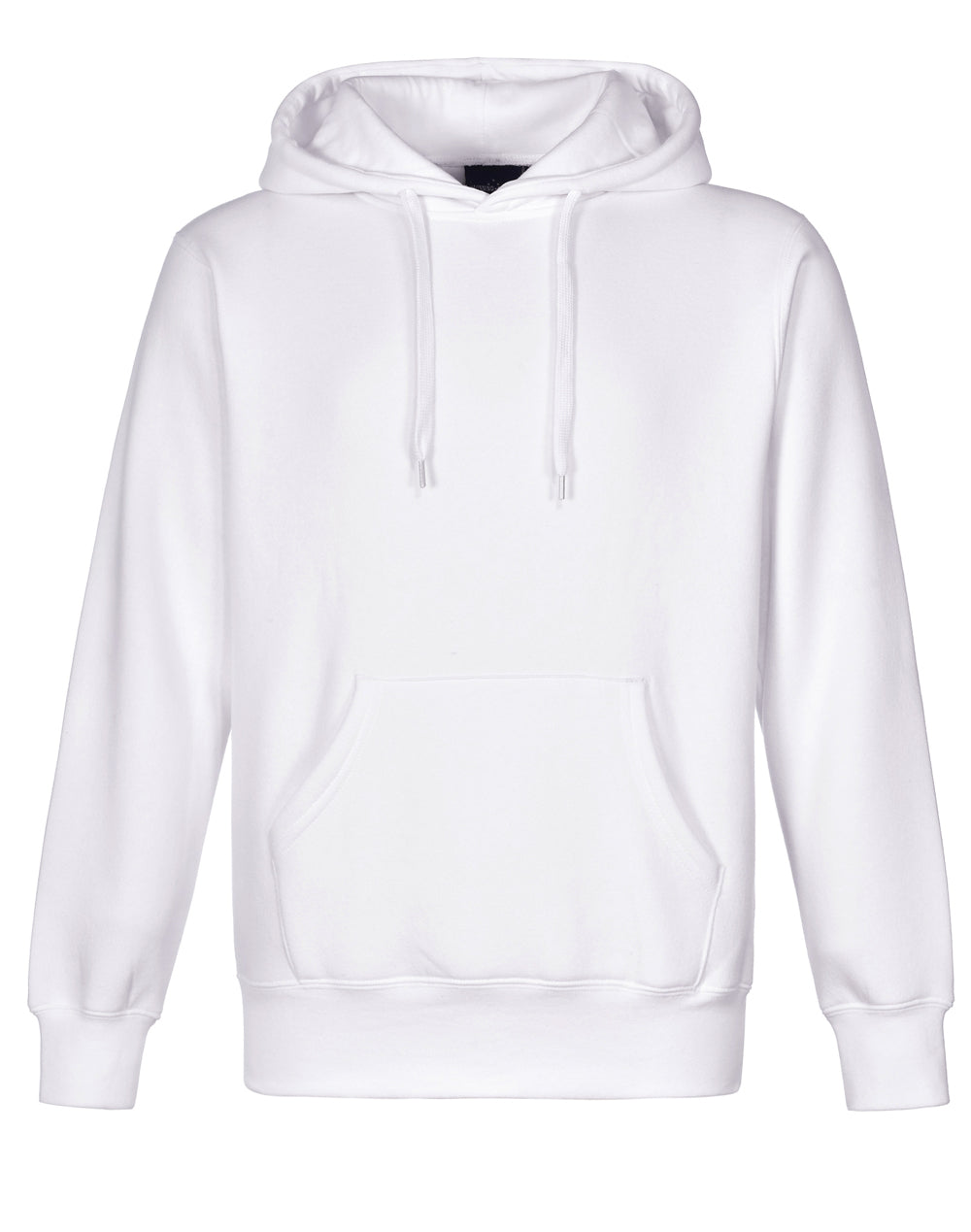 Adult's Close Front  Contrast Fleecy Hoodie