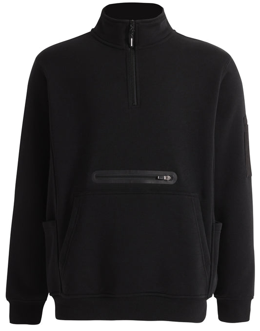 Unisex Premium Fleece Half Zip Work Sweat