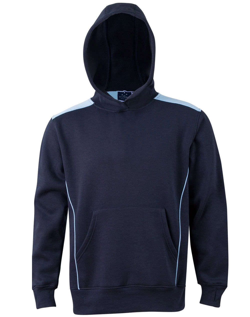 Kids' Kangaroo Pocket Contrast Hoodie