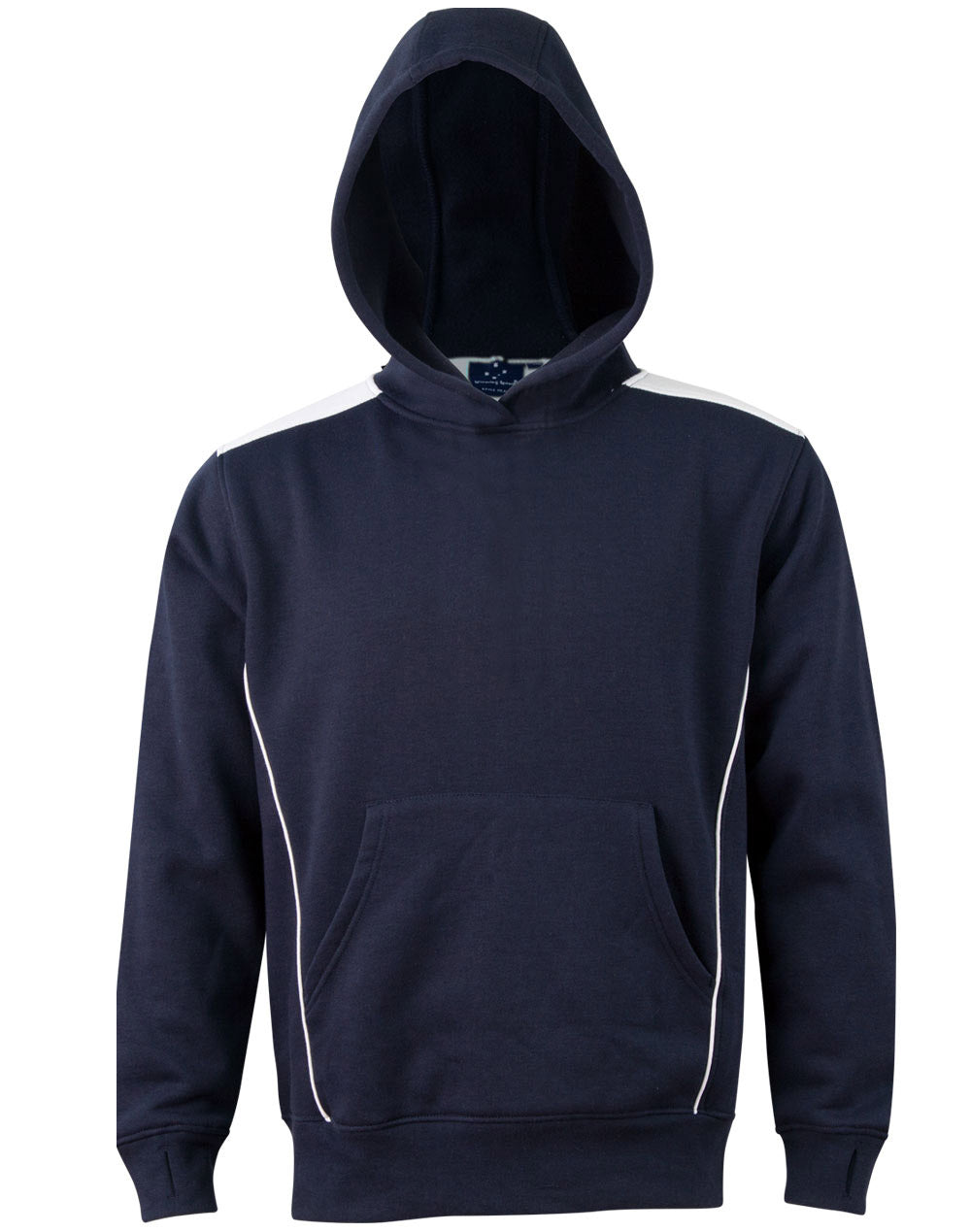 Kids' Kangaroo Pocket Contrast Hoodie