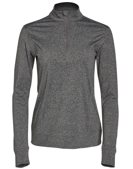 Ladies' Half Zip L/S Sweat Top