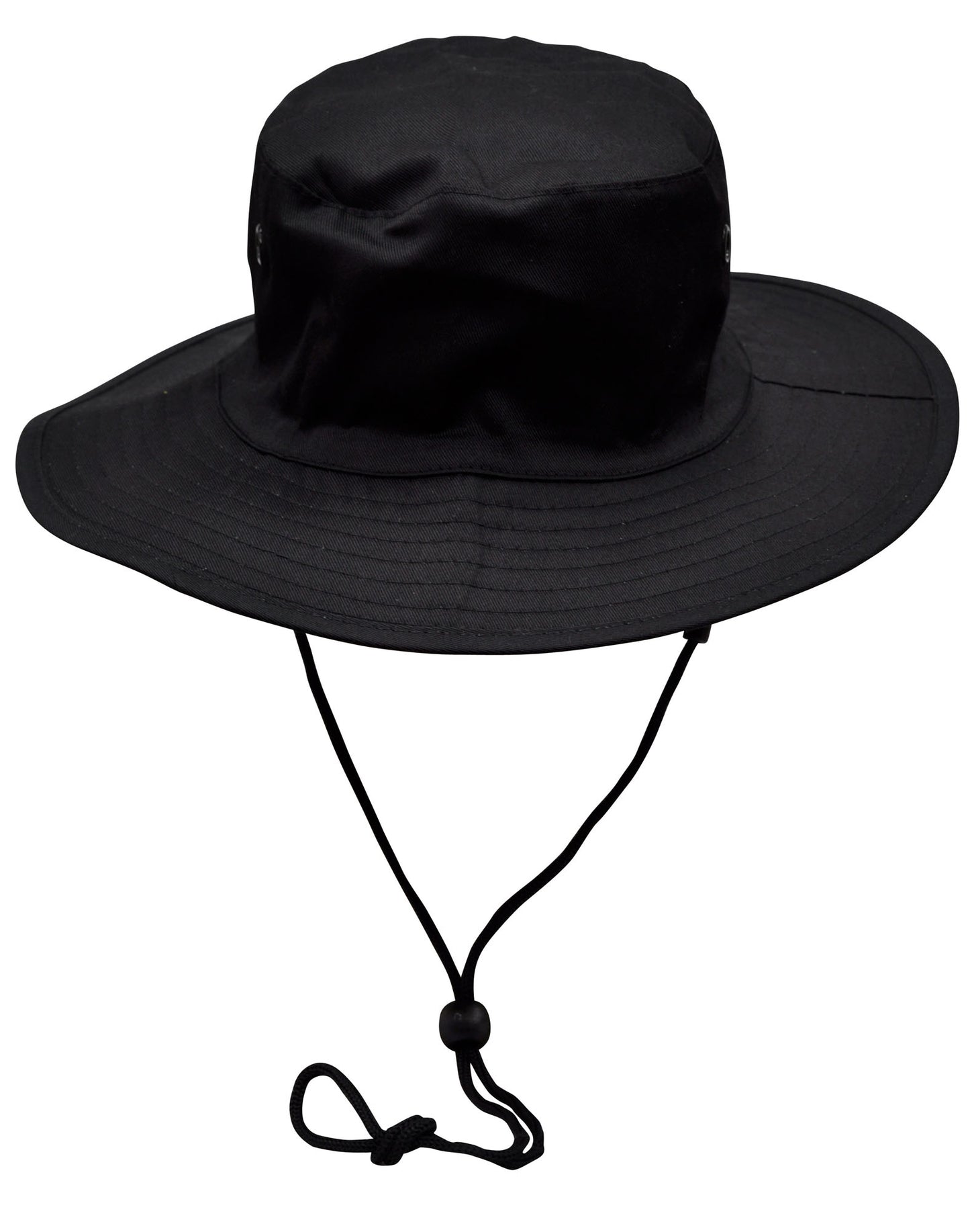 Surf hat with clip on chin strap
