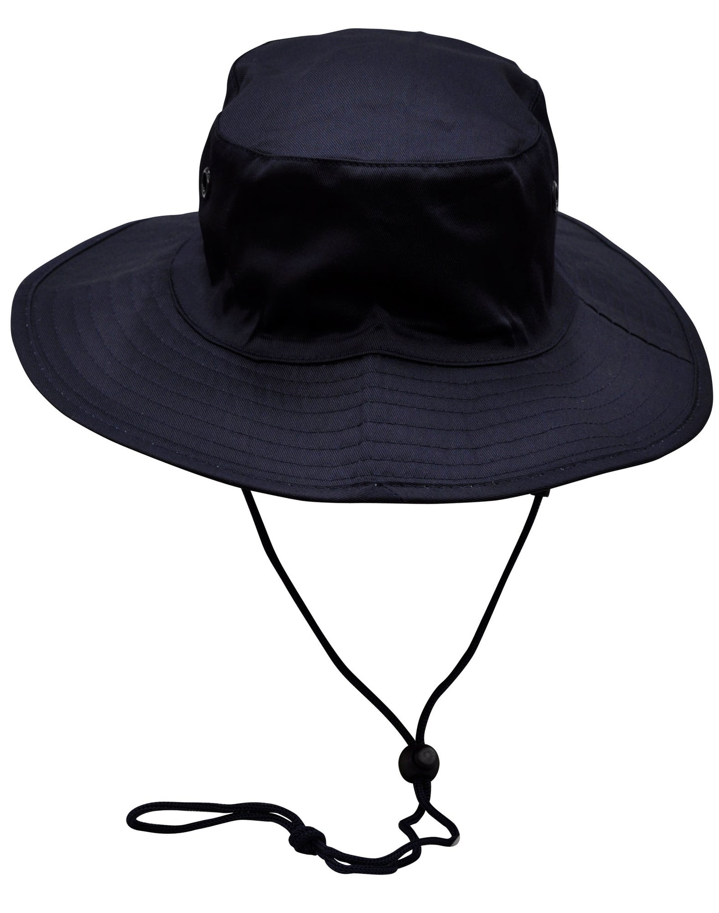 Surf hat with clip on chin strap