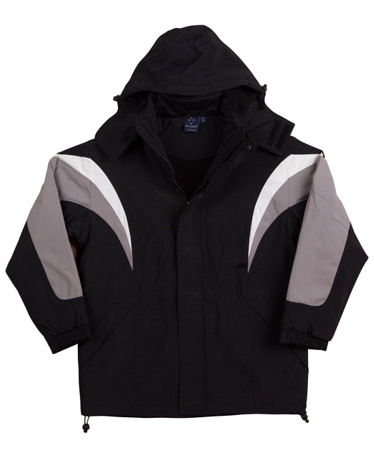 bathurst tri-color jacket with hood
