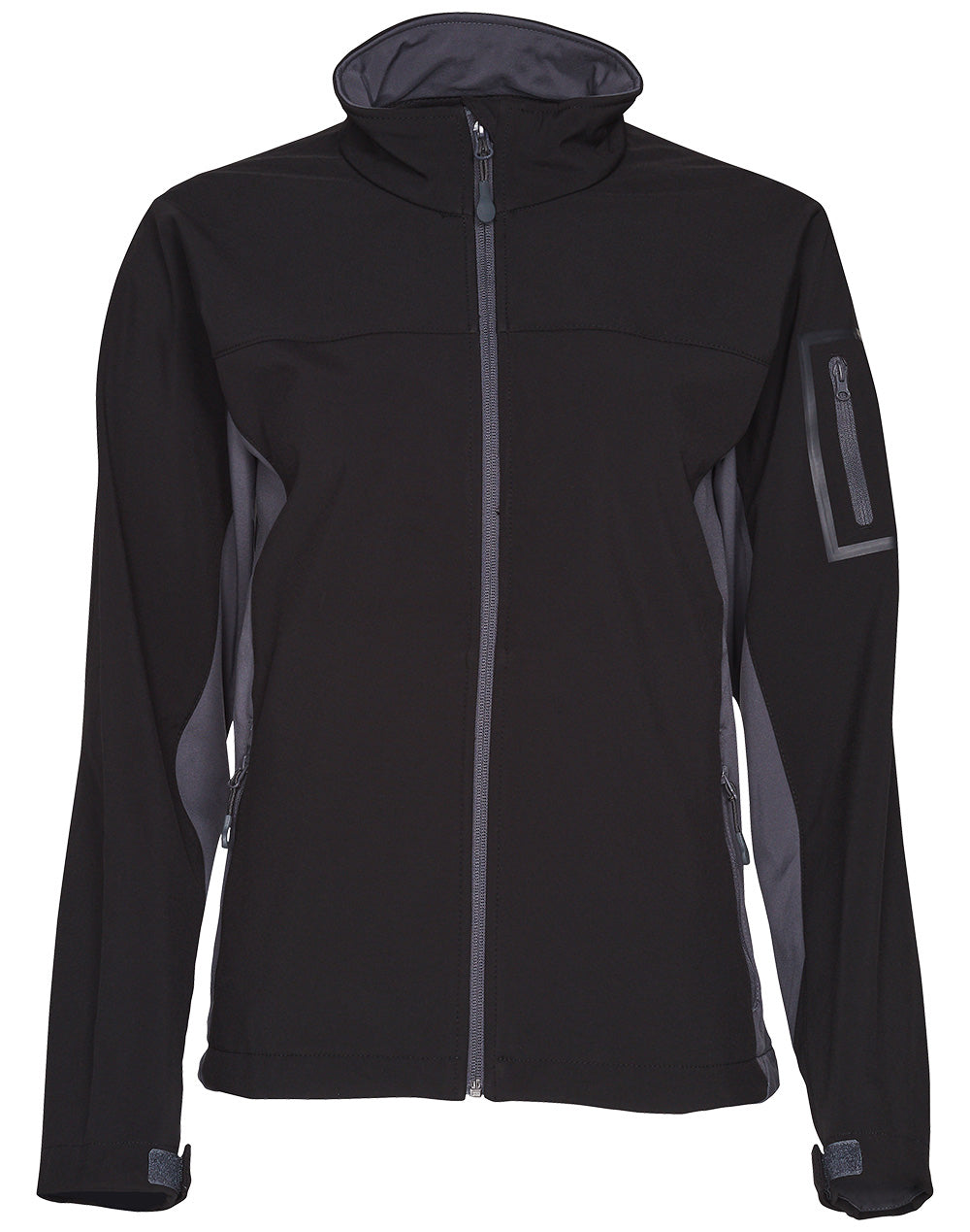 Ladies' Contrast Softshell Jacket