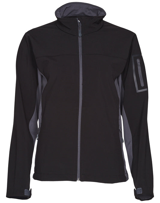 Ladies' Contrast Softshell Jacket