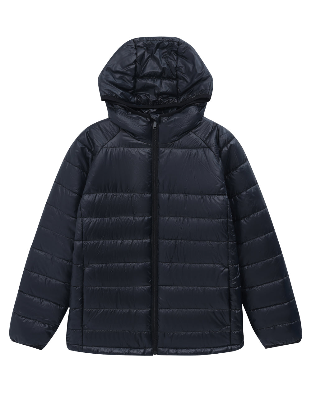 Kids' Sustainable Lightweight Hooded Puffer Jacket
