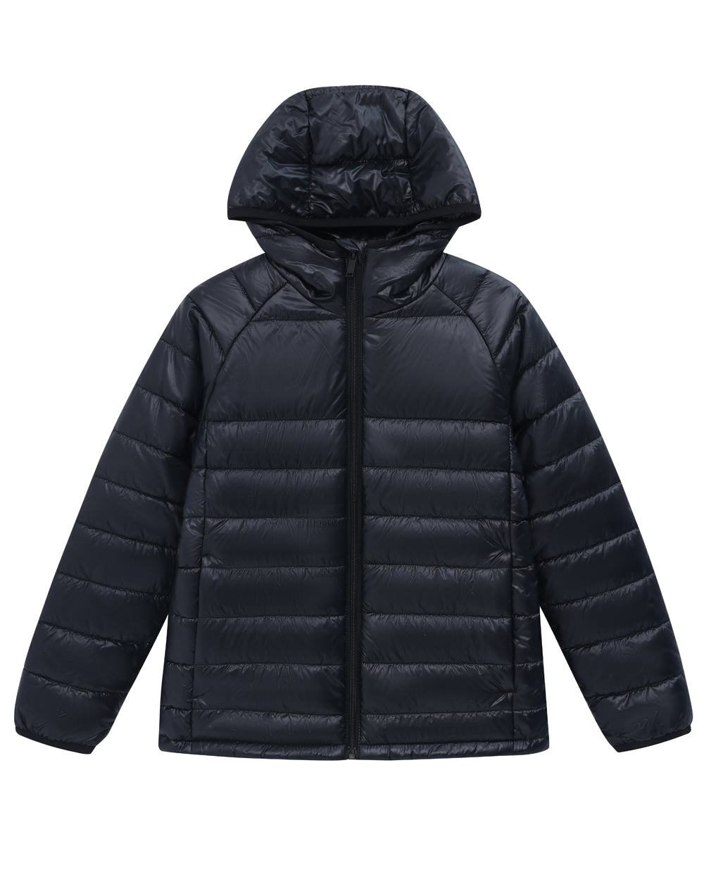 Adult's Sustainable Lightweight Hooded Puffer Jacket