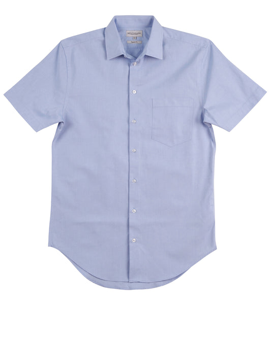 Men's CVC Oxford S/S Shirt