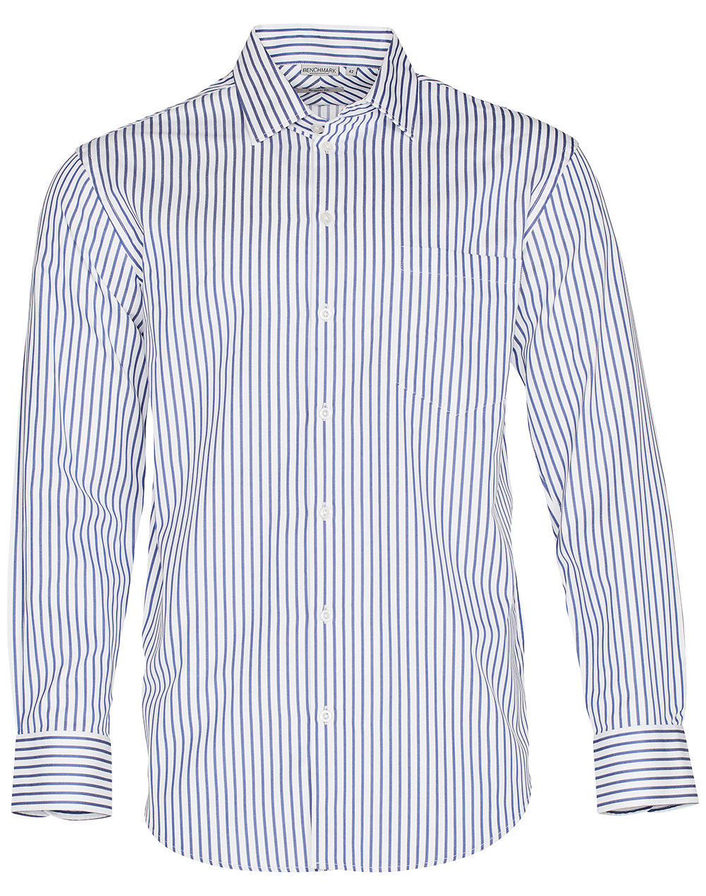 Men's Sateen Stripe L/S Shirt