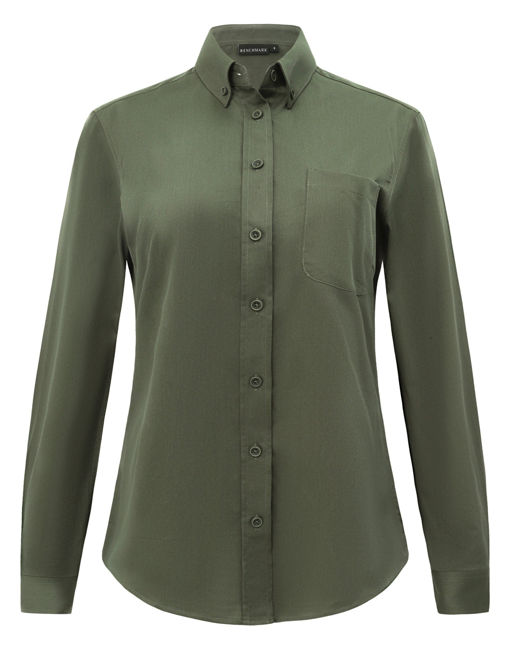 Ladies' Smart Casual Cotton Blend L/S Shirt