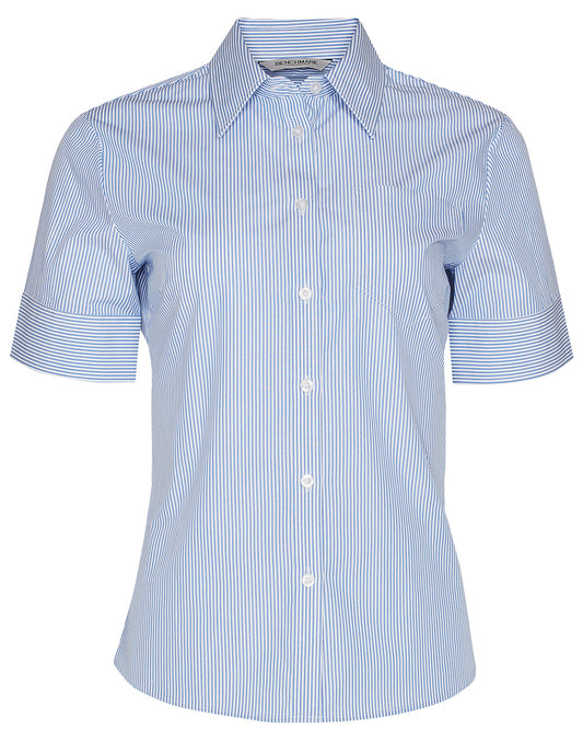 Women's Balance Stripe Short Sleeve Shirt