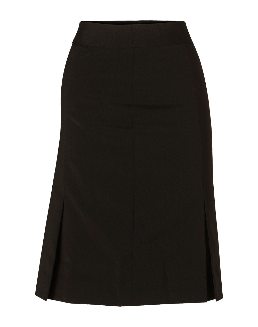 Women?€?s Pleated Skirt in Wool Stretch