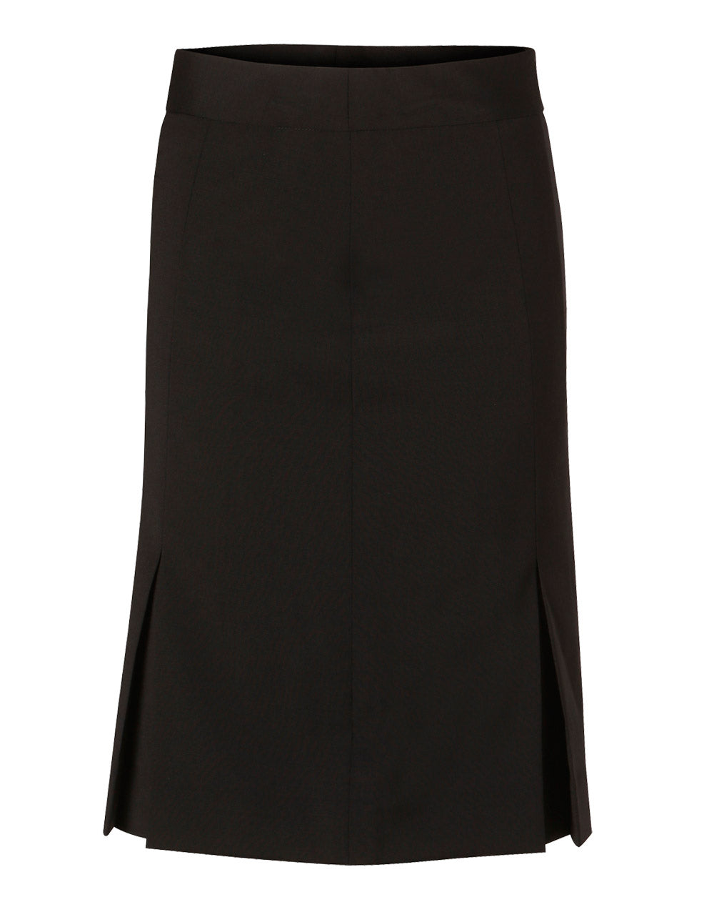 Women?€?s Pleated Skirt in Wool Stretch