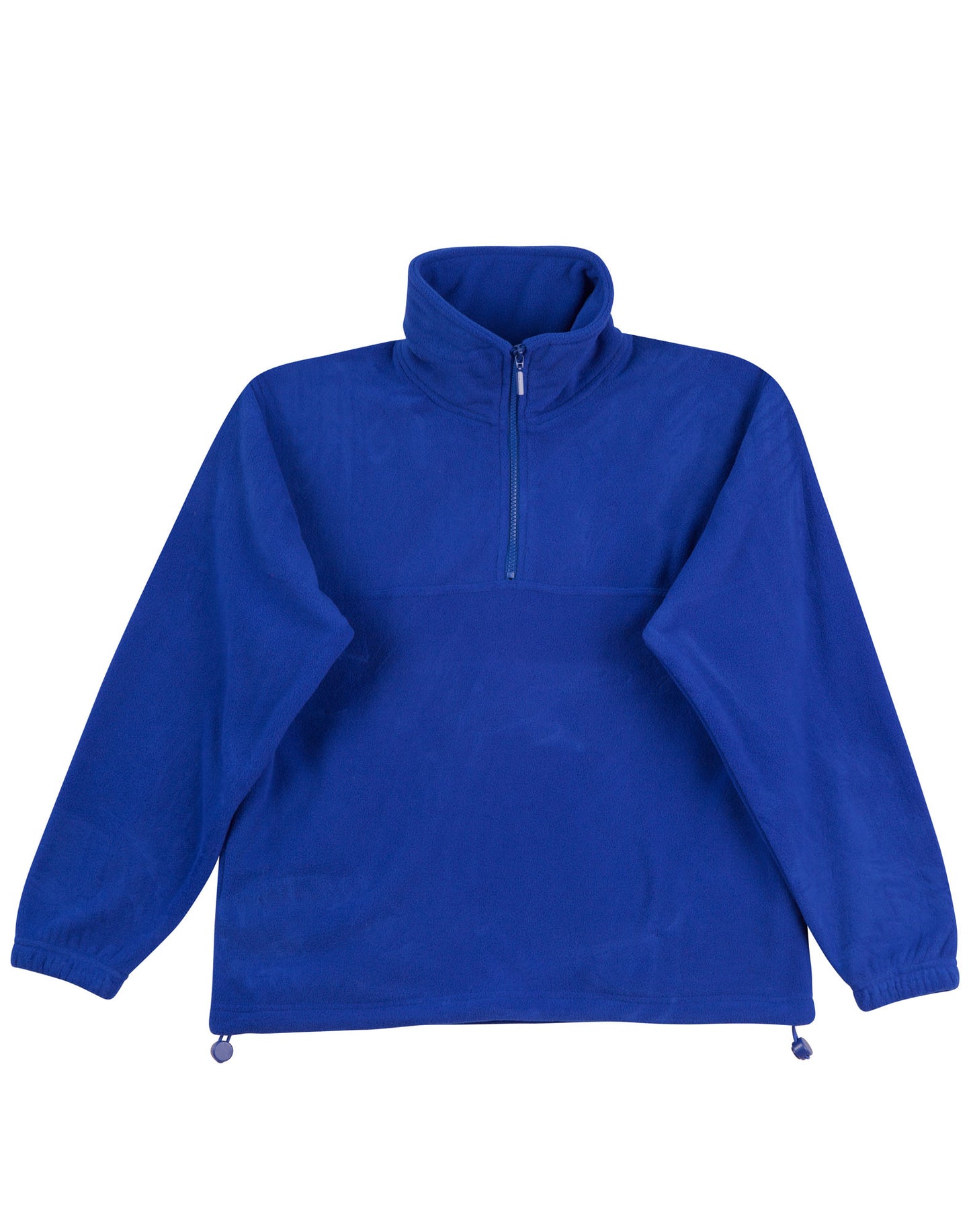 Kids' half zip polar fleecy pullover