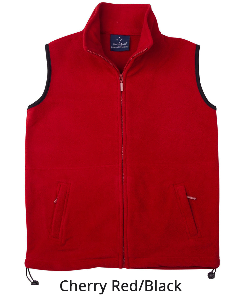 Unisex polar fleece vest