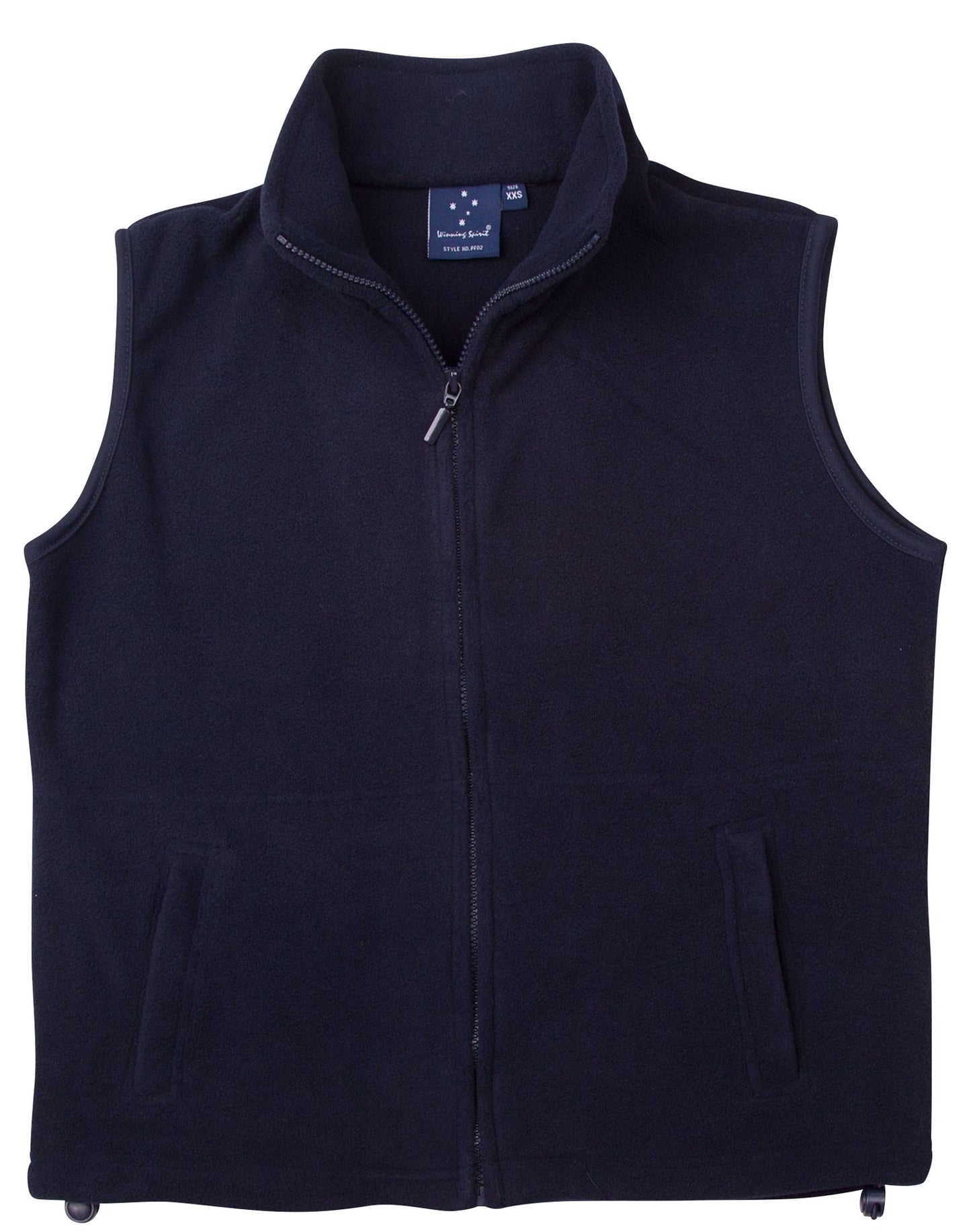 Unisex polar fleece vest