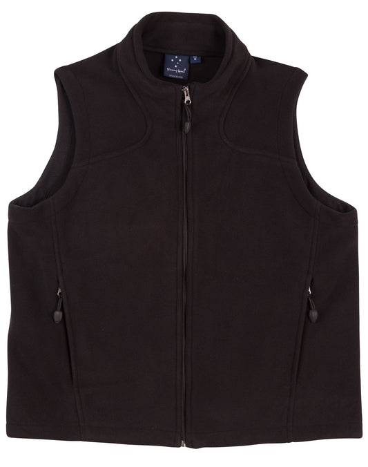 Kids' bonded polar fleece vest