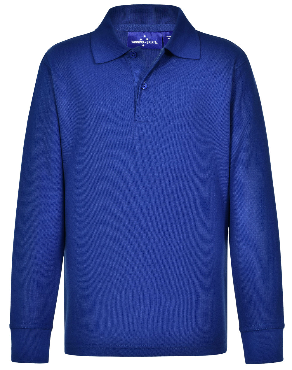 Kids' 240gsm Poly/Cotton Pique L/S Polo