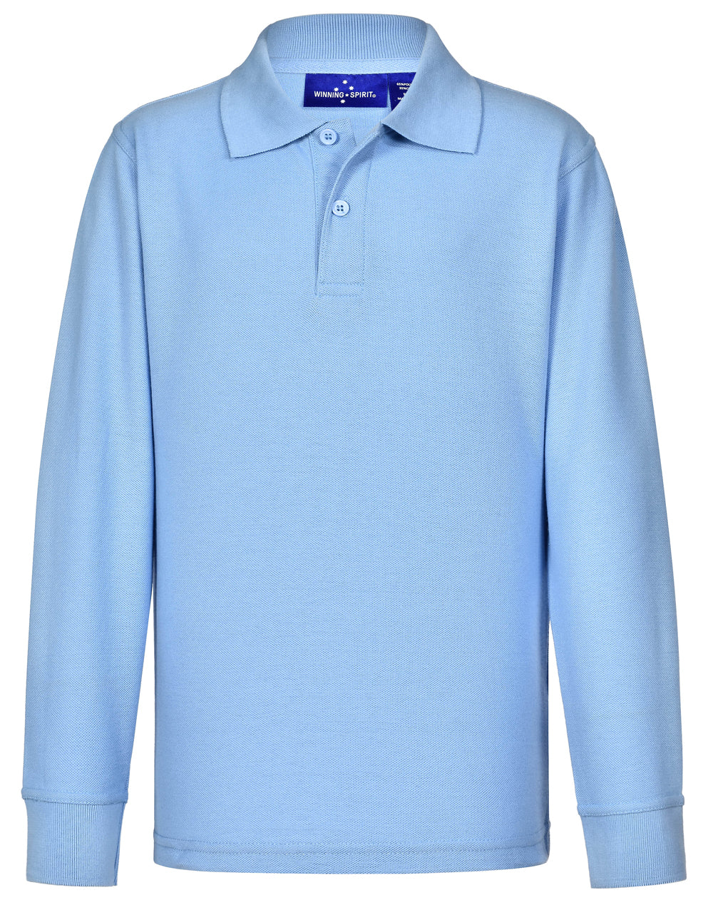 Kids' 240gsm Poly/Cotton Pique L/S Polo