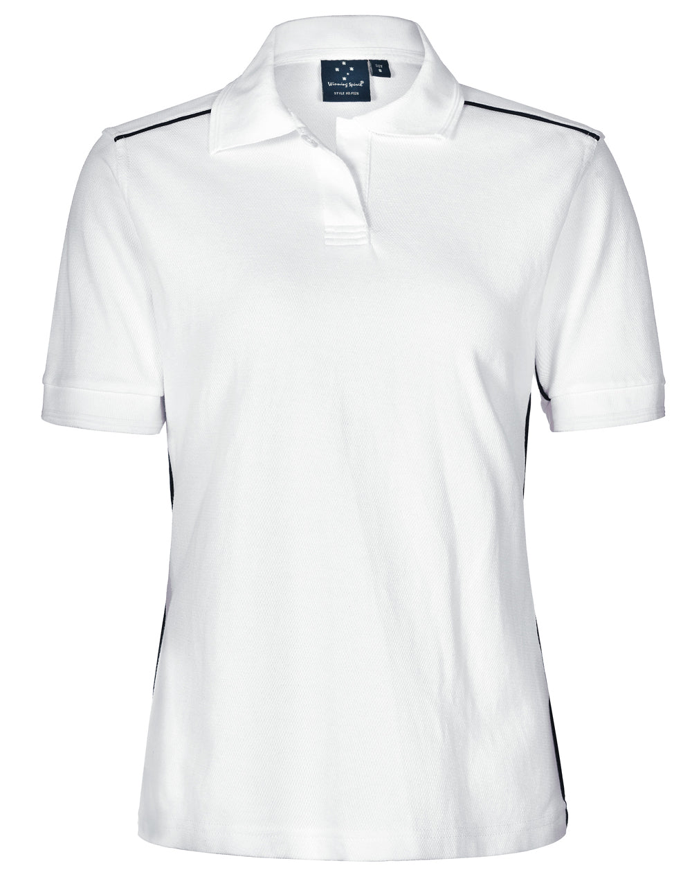 Men's pure cotton contrast piping