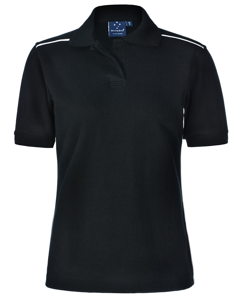 ladies' pure cotton contrast piping