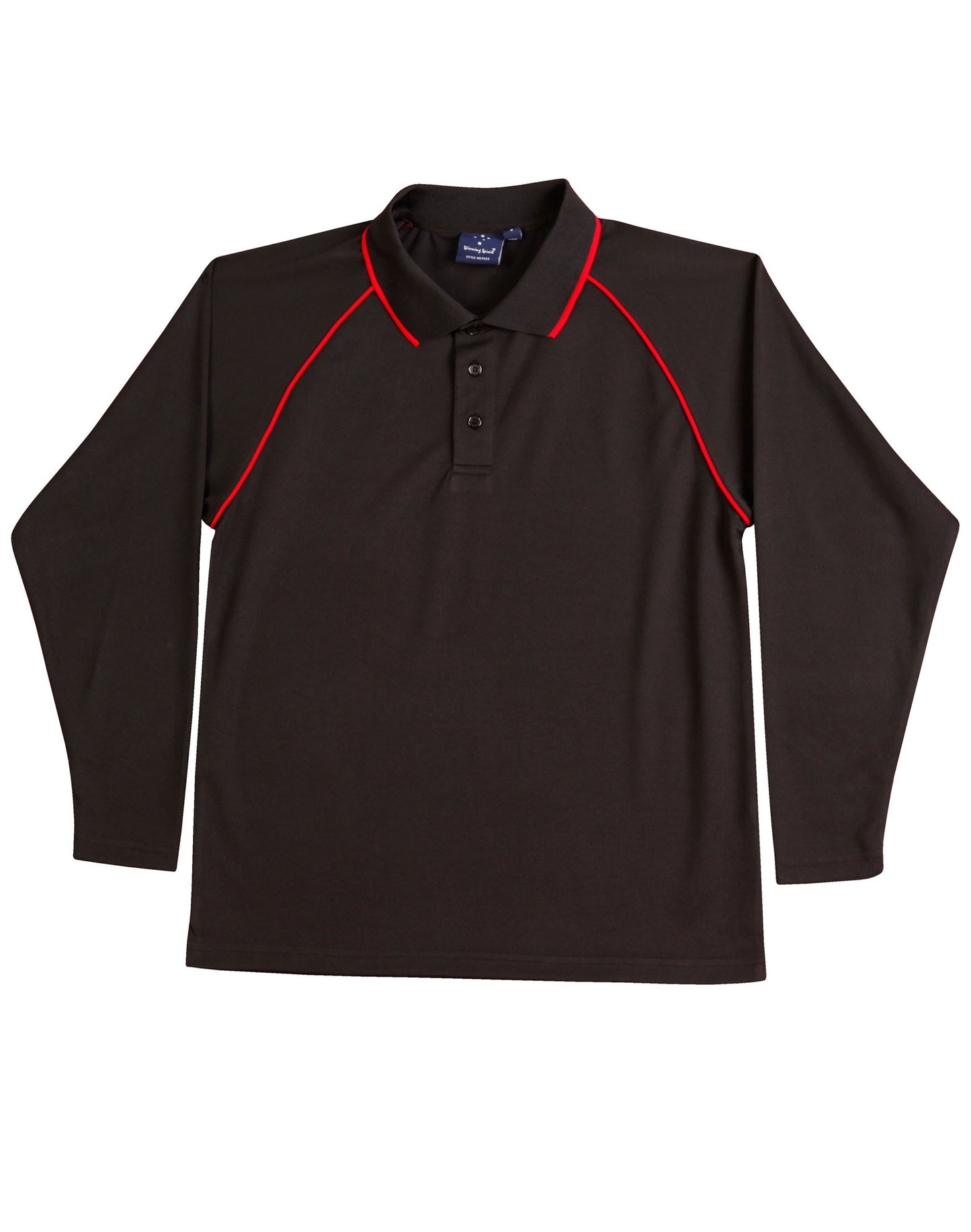Kid's cooldry raglan L/S polo