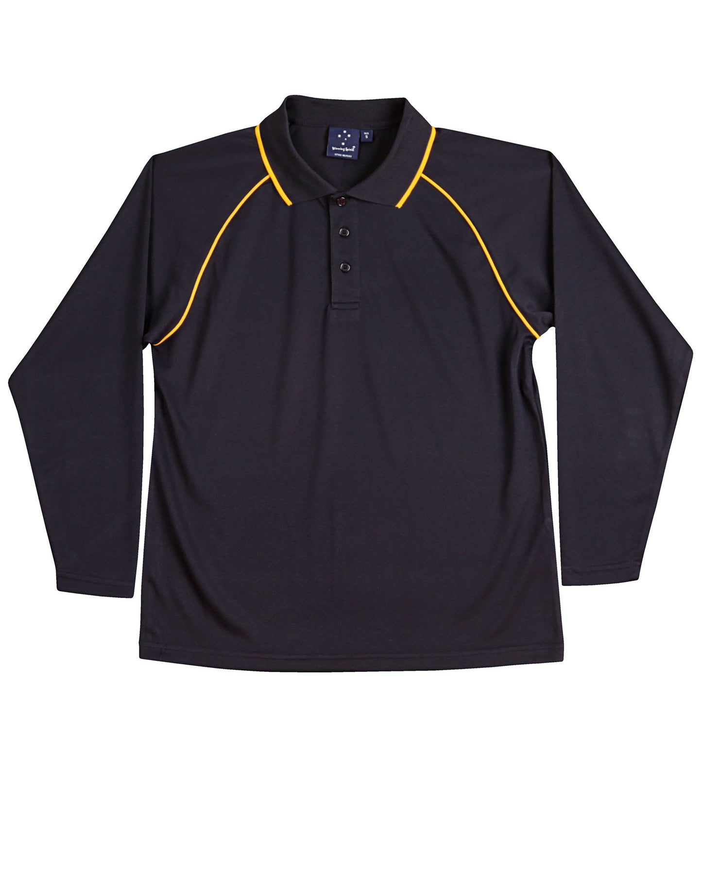 Men's cooldry raglan L/S polo