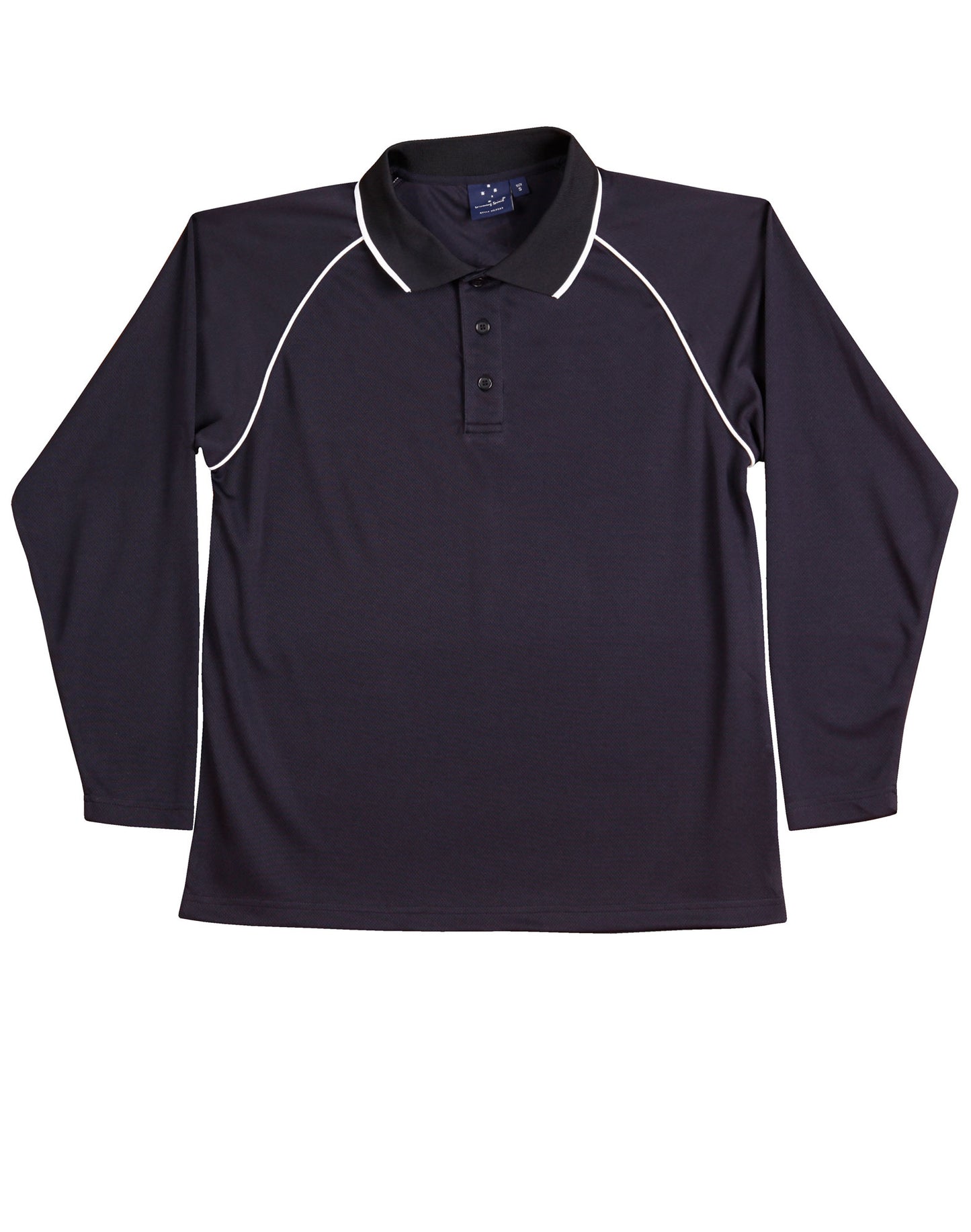 Men's cooldry raglan L/S polo