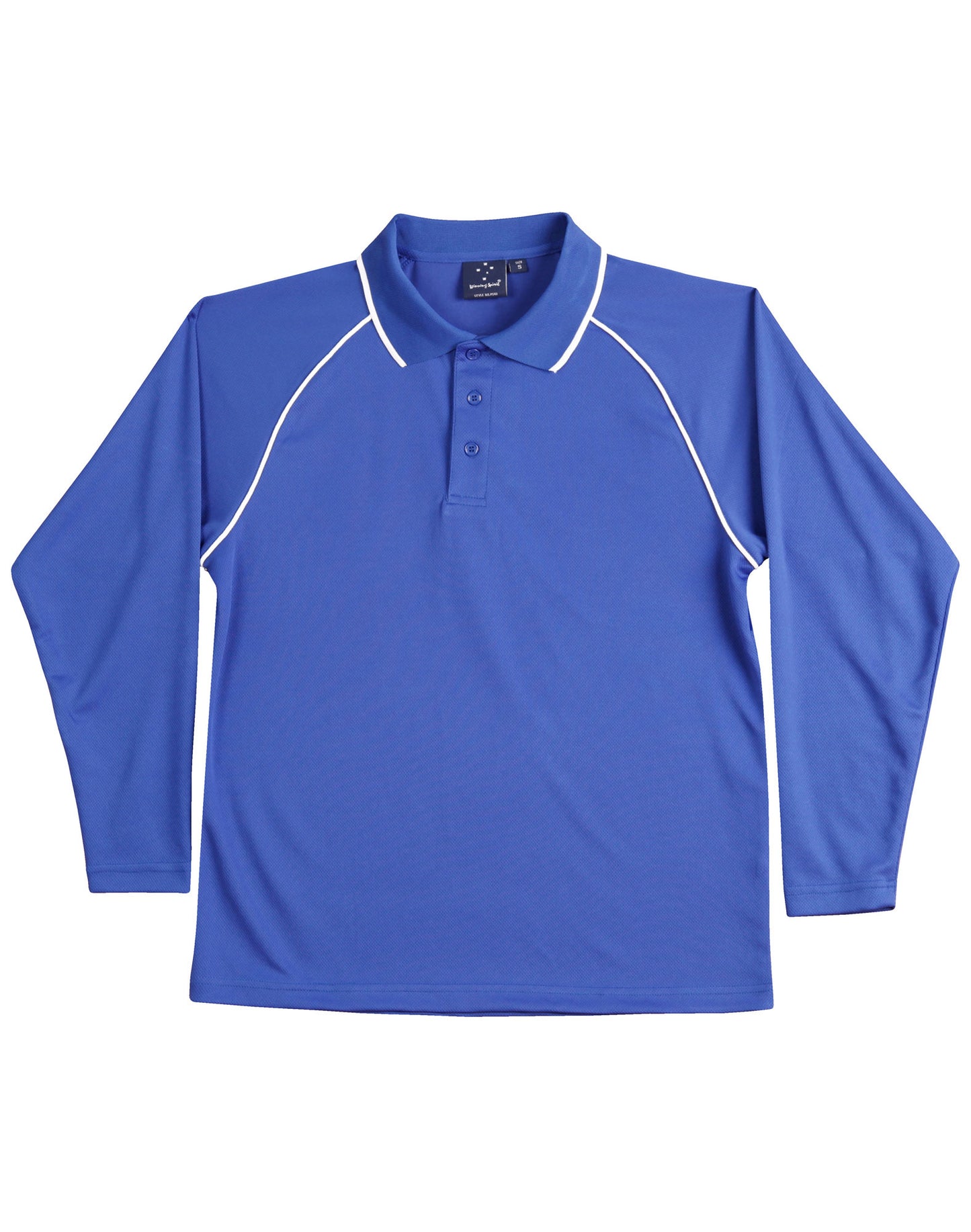 Kid's cooldry raglan L/S polo