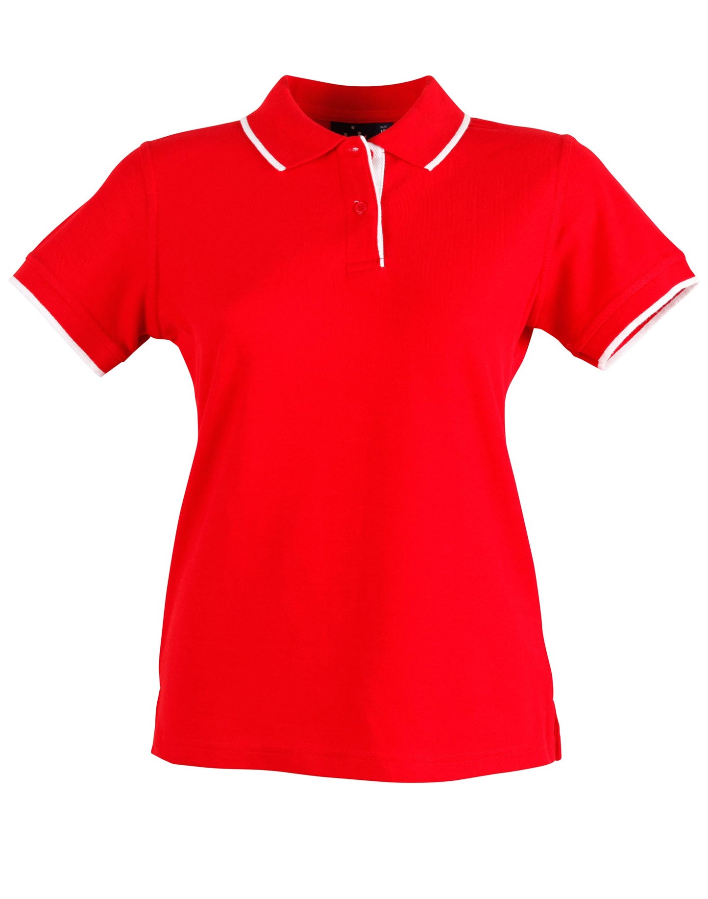 Ladies' Poly/Cotton Contrast Pique S/S Polo