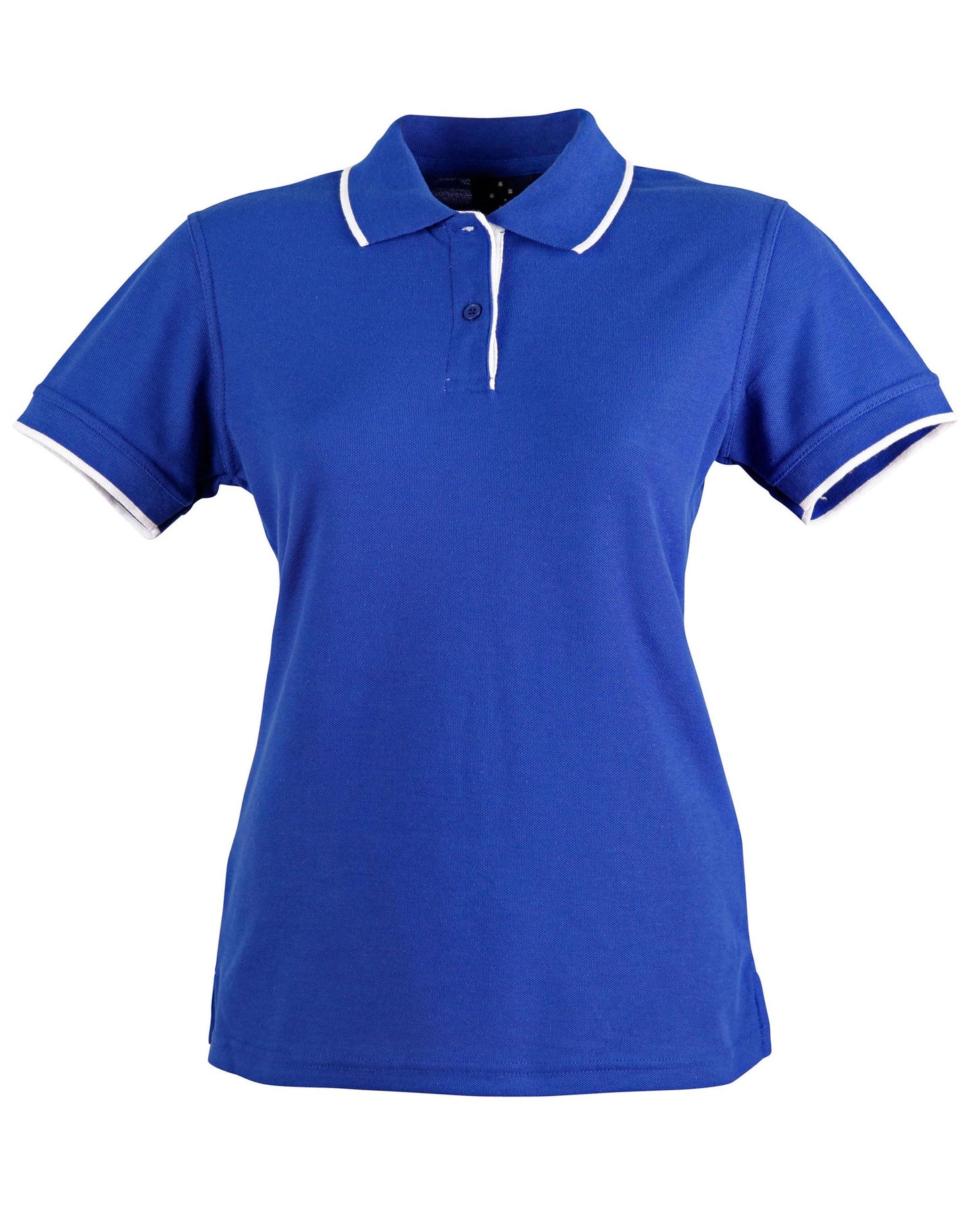 Ladies' Poly/Cotton Contrast Pique S/S Polo