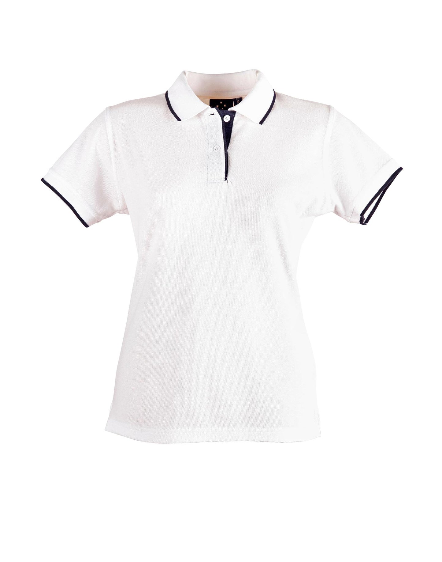 Ladies' Poly/Cotton Contrast Pique S/S Polo