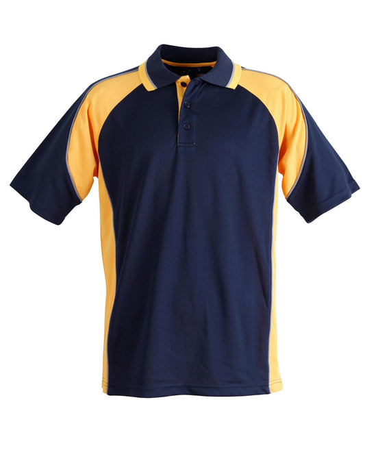Kids' mini waffle CoolDry Polo