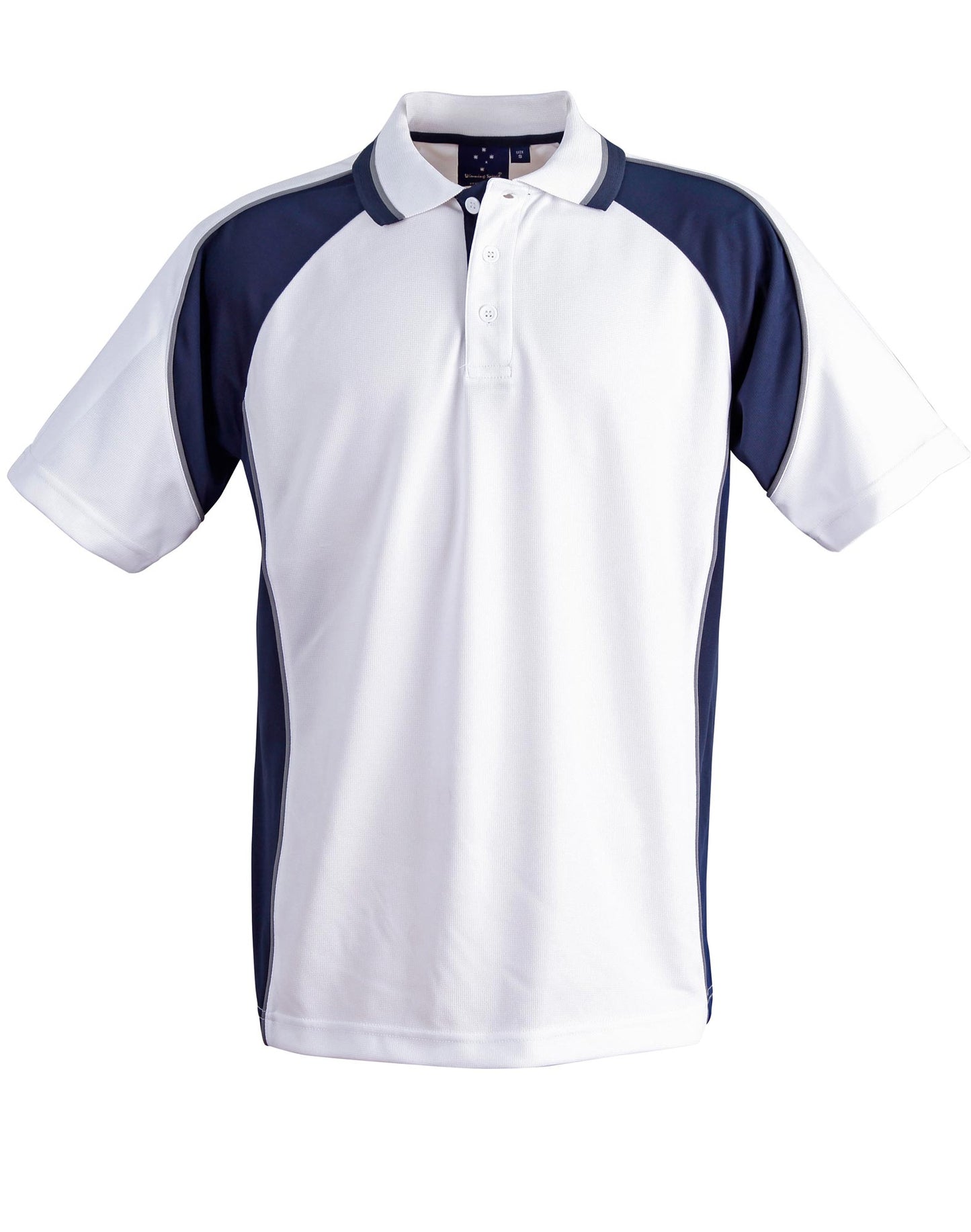 Kids' mini waffle CoolDry Polo
