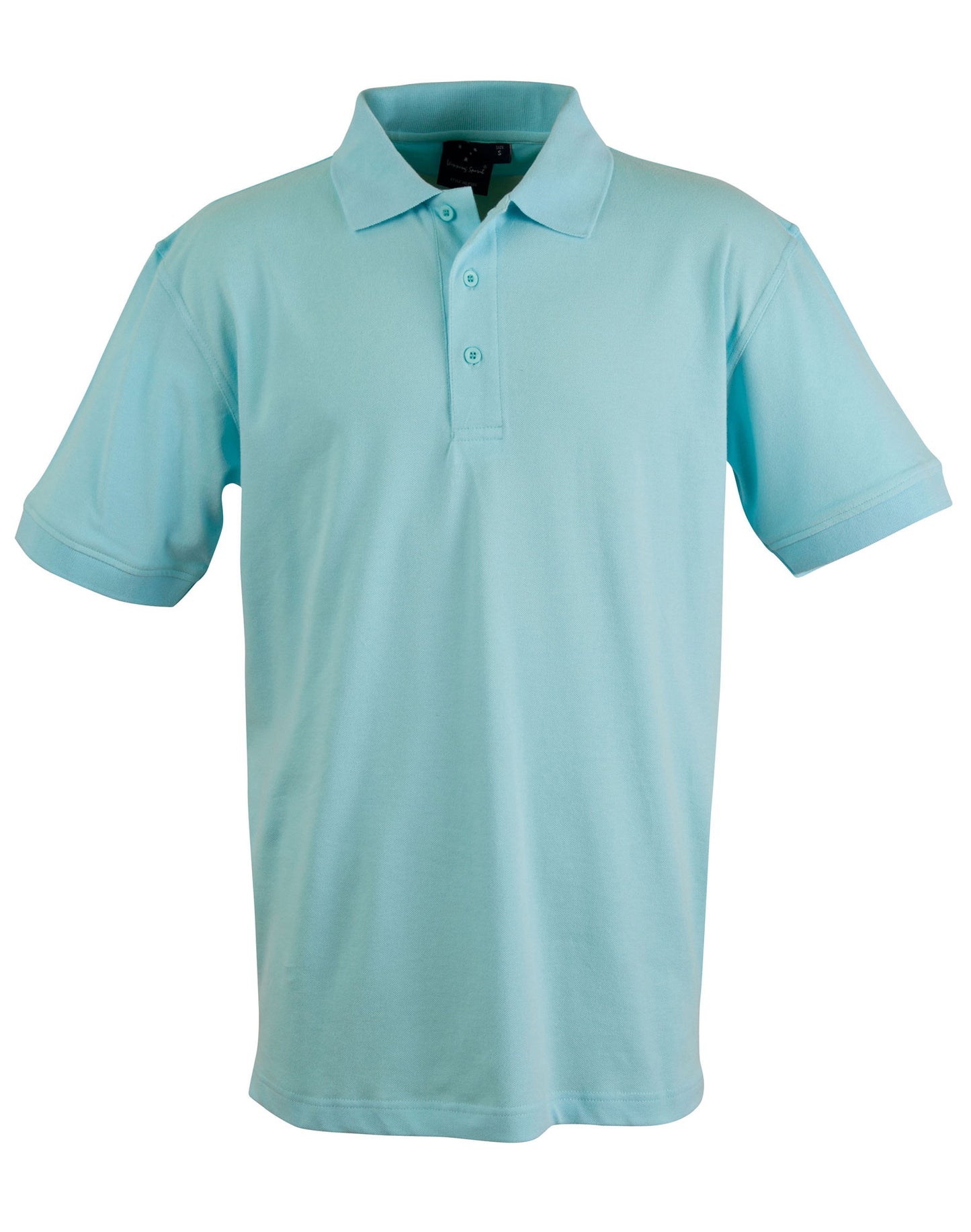 Men's cotton stretch polo